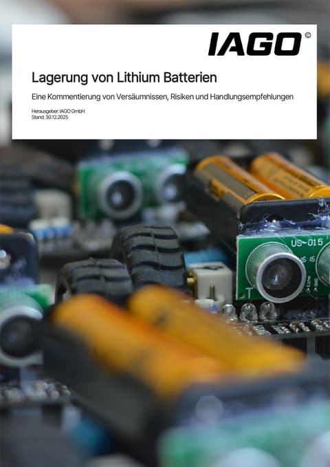 Storing lithium batteries
